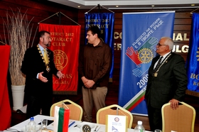 Посещение на ДГ Пламен Минев в РК Бургас, 07.септ.2009